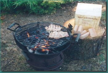 Grillbriketts
