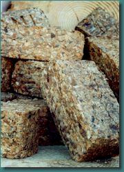 Holzbriketts